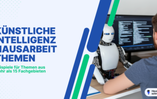 künstliche Intelligenz Hausarbeit Themen