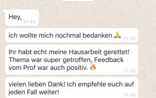 Home (New with Short Form) Kundenmeinung zur Hausarbeit