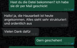 Home (New with Short Form) Studentenbewertung Hausarbeit