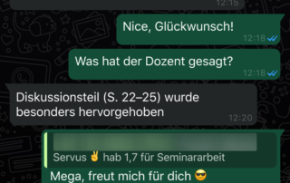 Seminararbeit schreiben lassen Kundenstimmen Seminararbeit