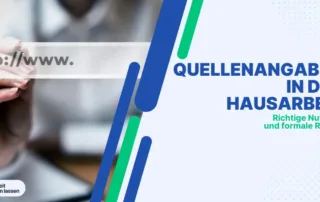 Quellenangaben in der Hausarbeit – Richtige Nutzung und formale Regeln