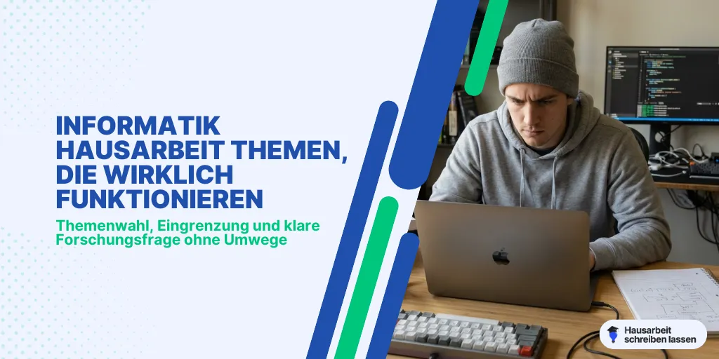 Hausarbeit Informatik Themen finden und sicher eingrenzen Hausarbeit Informatik Themen