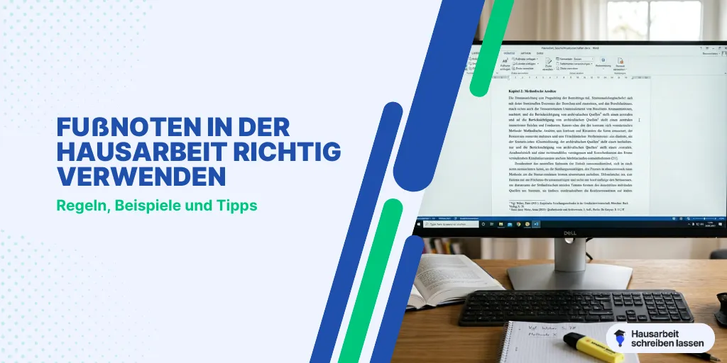 Fußnoten Hausarbeit
