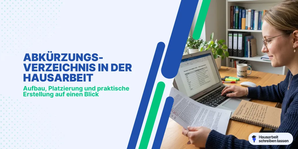 Abkürzungsverzeichnis Hausarbeit