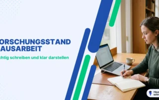 Forschungsstand Hausarbeit