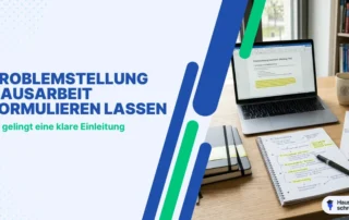 Problemstellung Hausarbeit